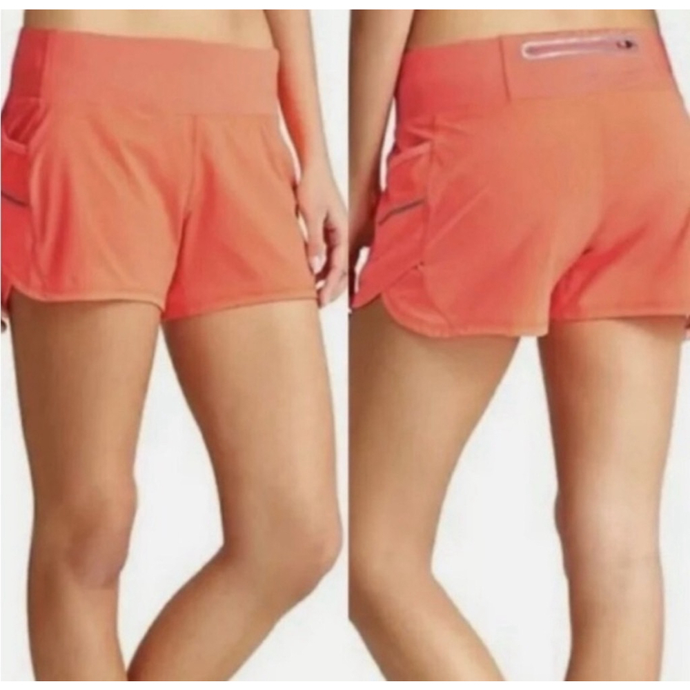Women's Athleta Ready Set Shorts, Reflective Breathable XS, Coral